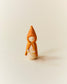 Mini Orange Wooden Gnome