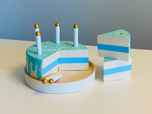 Wooden Birthday Cake Toy