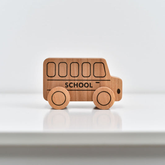 Natural Wooden Toy Car