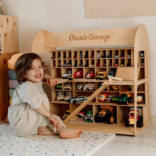 Toy Car Garage Storage