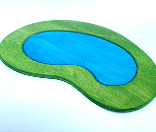 Waldorf Wooden Pond Lake Puzzle